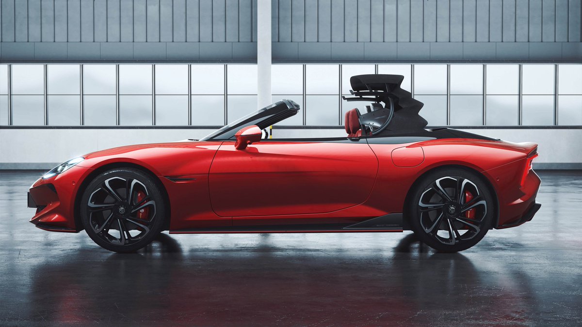 EHcars's tweet image. MG Cyberster. 
Şık, stil sahibi ve Elektrikli ⚡️ 
2024’te yola çıkıyor 
#MG #Cyberster @Dogantrendoto