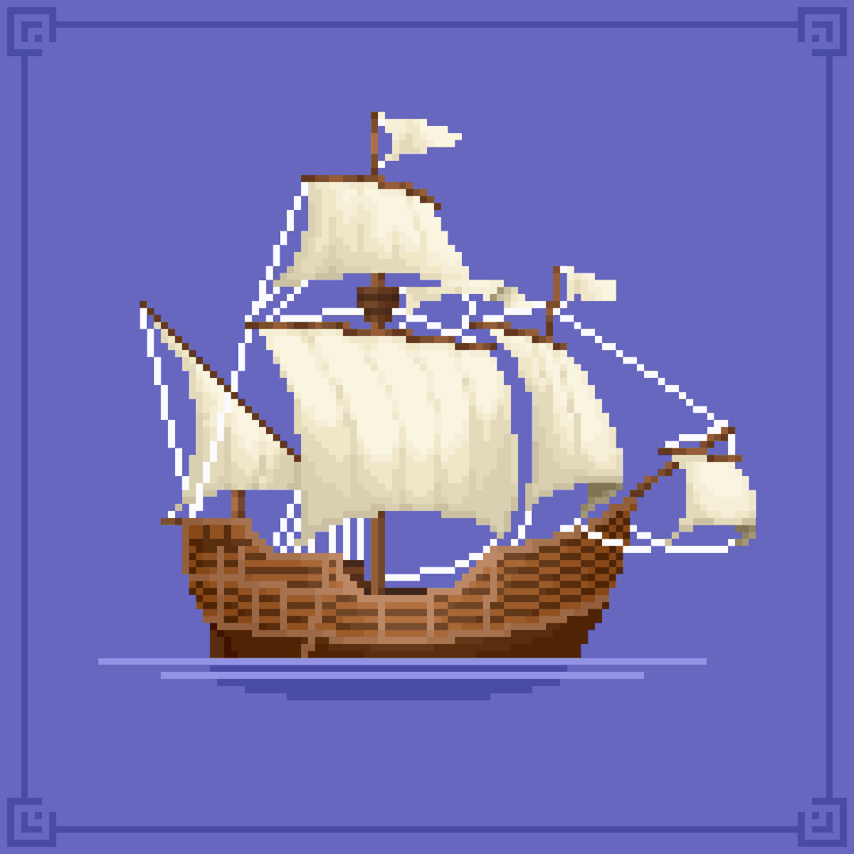 Pixel ship c:
#pixelart #pixel_dailies #Pixels
