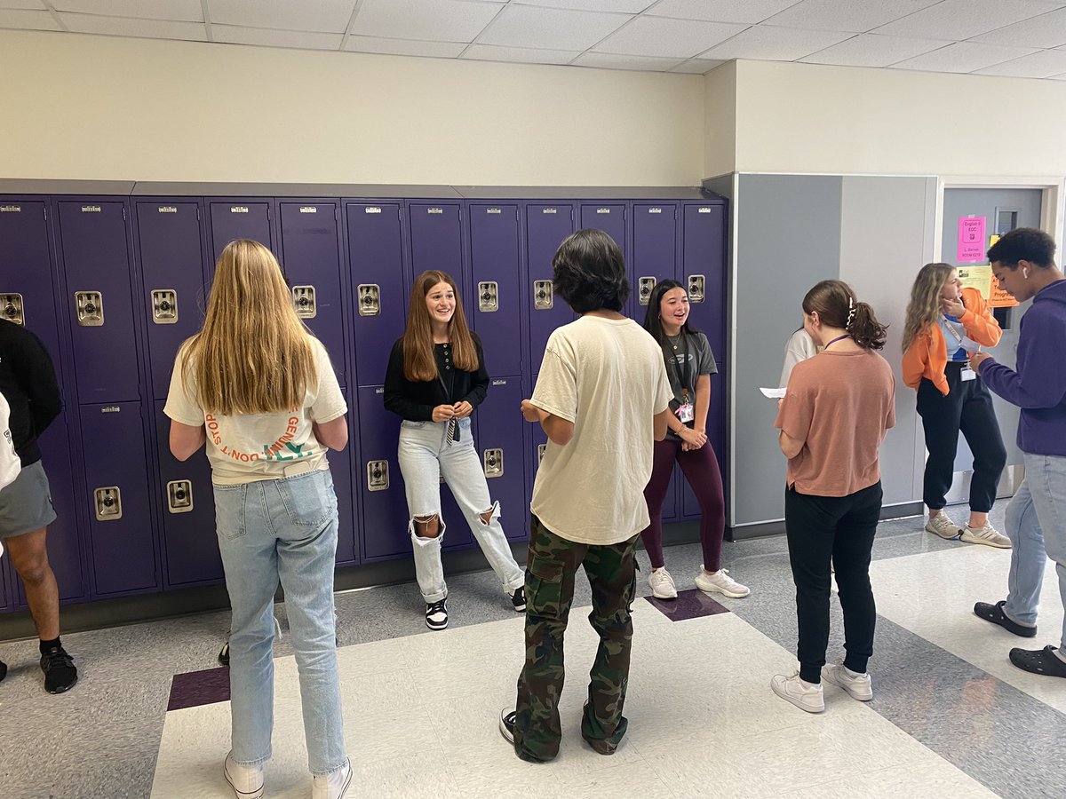 kay_mhs's tweet photo. One of my favorite days of the year, practicing verbal/nonverbal communication. Love watching them improve. https://t.co/QmtS8NshQK