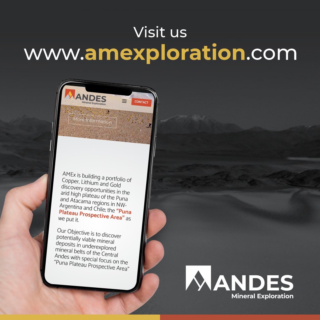 andesminex's tweet photo. Would you like to learn more about #LaGranCruzada #project? 🔎

Visit our website and find out👇🏼👩🏻‍💻🧑🏻‍💻

💻 https://t.co/t7Kgq1Vcwh

#mining #miningindustry #gold #lithium #miningindustry #mineralexploration #losAndes #mines #andesmineralexploration #andesminex #mineriarg #invest https://t.co/y1R2lXXaDY