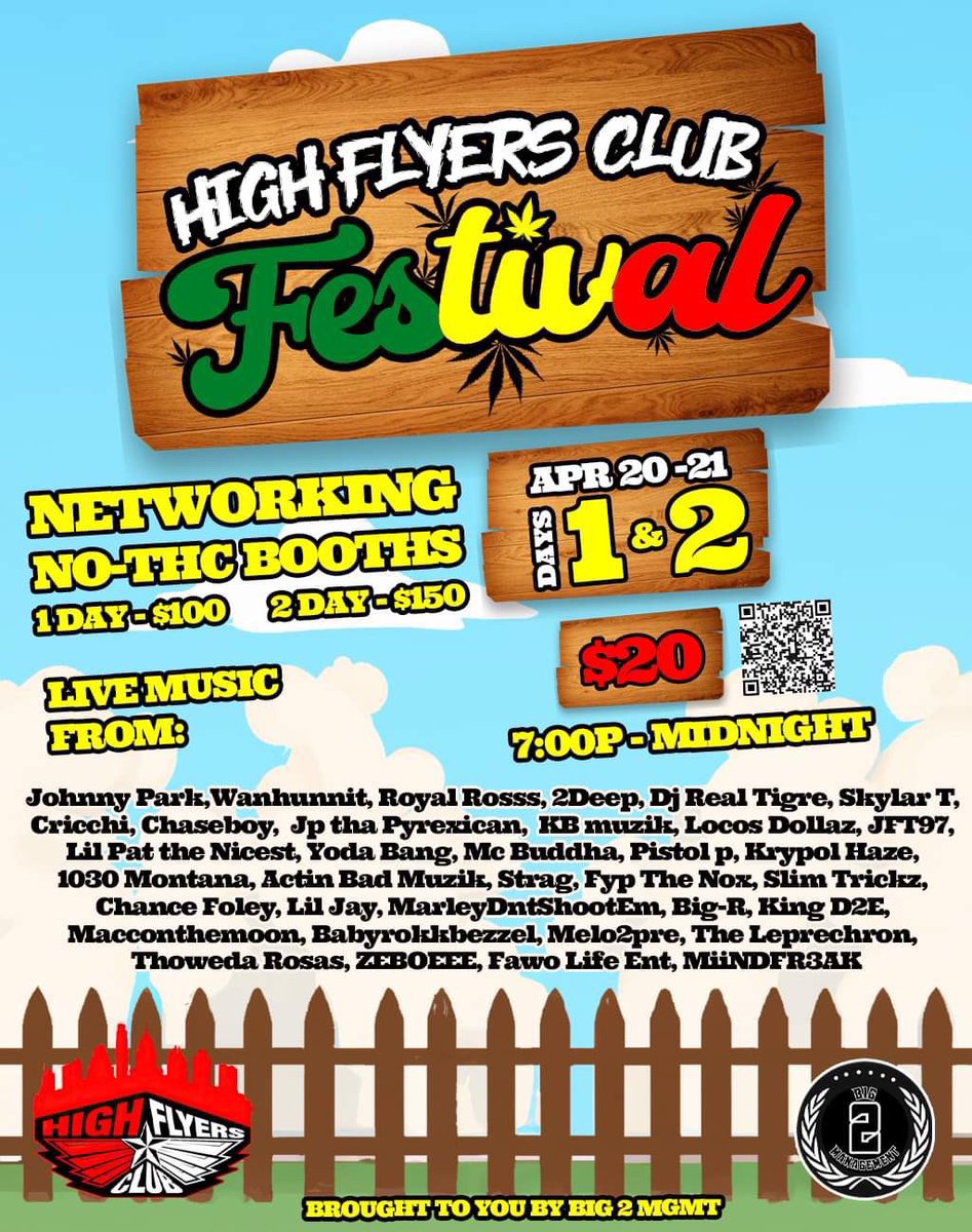 JohnnyParkFTV's tweet photo. THIS THURSDAY &amp; FRIDAY! Come Out to The High Flyers Club Festival to watch me perform at my first 4/20 Music Festival. Tickets are gonna be sold online using the LINK in my Bio, I hope to see you there!🔭

⏰: Doors Open at 7:00 PM Both Days

📍: 523 Thompson Ln. Austin, TX 78742 https://t.co/oOYap5TDah