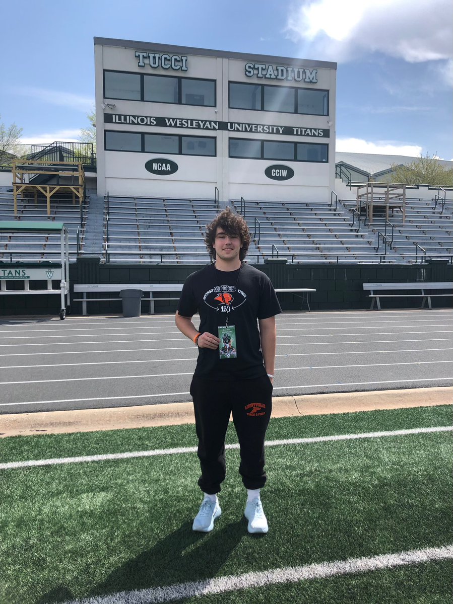 Thank you <a href="/IWUTitanFball/">ILLINOIS WESLEYAN FOOTBALL</a> for having me at your junior day. It was really fun to watch my former teammate <a href="/JackNevins6/">Jack Nevins</a> ball out! <a href="/LHSWildcatsFB/">Libertyville High School Football</a> 
@CoachYoungIWU <a href="/DeepDishFB/">DEEP DISH FOOTBALL</a> <a href="/CoachBigPete/">Peter "Coach Big Pete" Leinweber</a> <a href="/PrepRedzoneIL/">Prep Redzone Illinois</a> <a href="/ScoutingA1/">ScoutingA1</a>