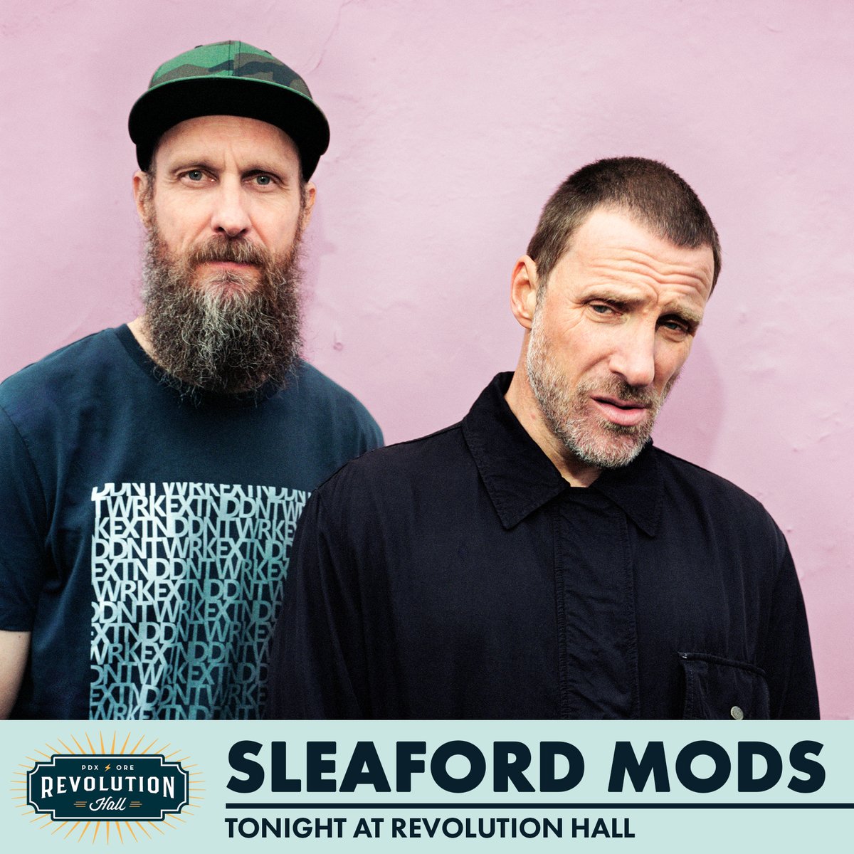 Revolution Hall (@revhallpdx) on Twitter photo TONIGHT! <a href="/sleafordmods/">Sleaford Mods</a> play <a href="/RevHallpdx/">Revolution Hall</a> at 8pm, with special guests <a href="/gustaf_nyc/">Gustaf</a>! Don’t miss a chance to see this iconic post-punk/hip-hop duo in person as they perform tracks from their brand-new record, 'UK Grim!' Tickets are on sale now.
TICKETS 🎟️ bit.ly/Mods2023 TONIGHT! <a href="/sleafordmods/">Sleaford Mods</a> play <a href="/RevHallpdx/">Revolution Hall</a> at 8pm, with special guests <a href="/gustaf_nyc/">Gustaf</a>! Don’t miss a chance to see this iconic post-punk/hip-hop duo in person as they perform tracks from their brand-new record, 'UK Grim!' Tickets are on sale now.
TICKETS 🎟️ bit.ly/Mods2023