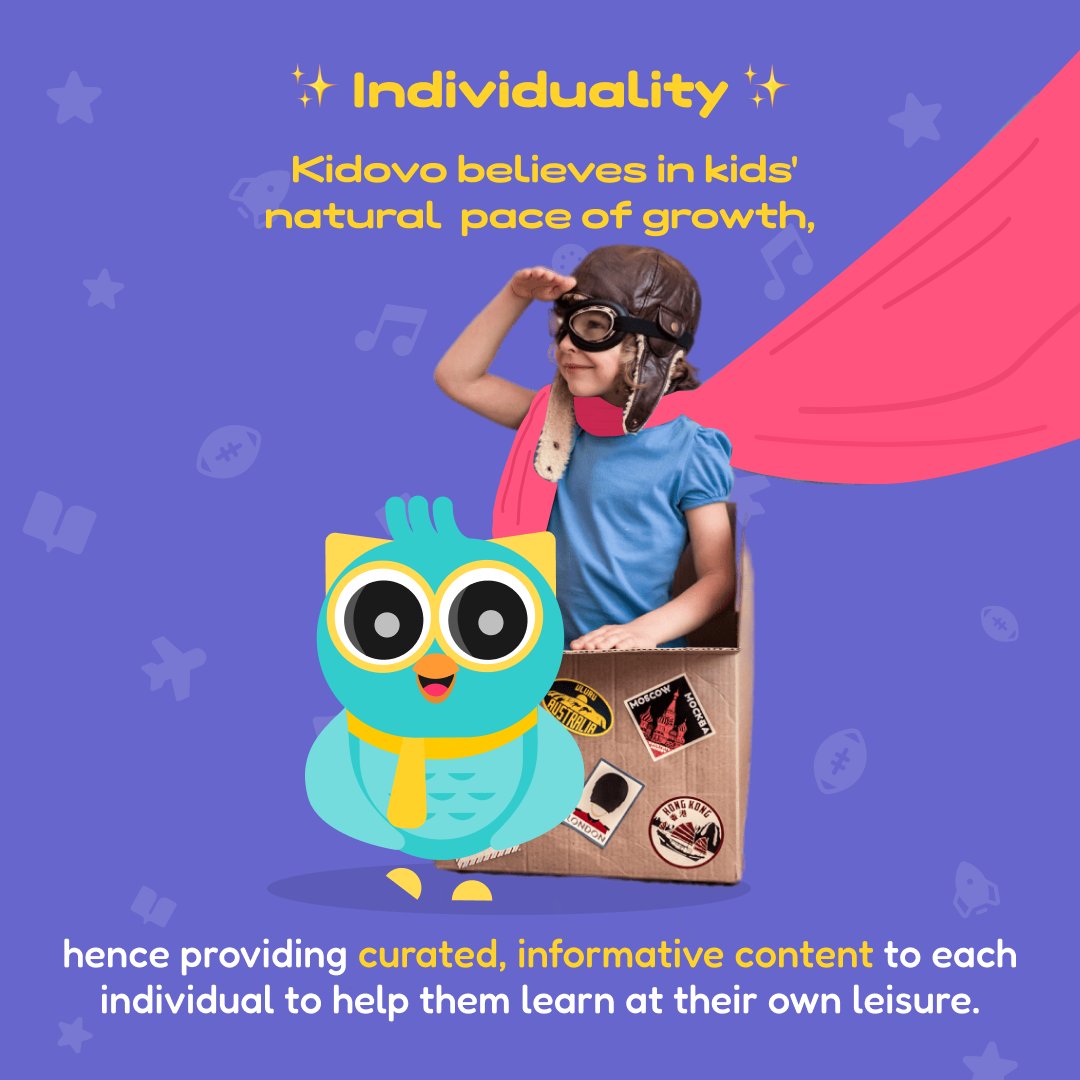 kidzovoapp's tweet image. With Kidovo, your child can explore and discover the world around them in a safe and engaging environment. Start your child&apos;s learning journey today! 🌟👦👧📚 #KidovoBelieves #ChildDevelopment #LearningAtYourOwnPace&quot;