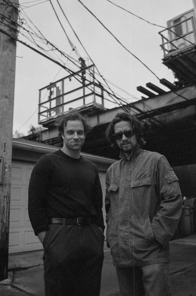 before their performance at <a href="/LincolnHall/">Lincoln Hall</a>, <a href="/birdandbyron/">Bird and Byron</a> shot on medium format and 35mm film 🚂🎞️🖤
