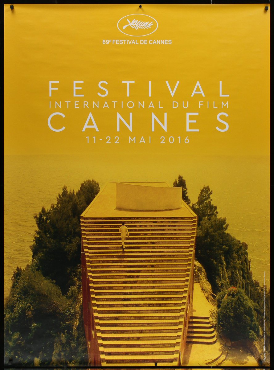 LarraLFC's tweet photo. Espero que al diseñador de los posters del Festival de Cannes le paguen lo que se merece. https://t.co/i6oZEuTeii