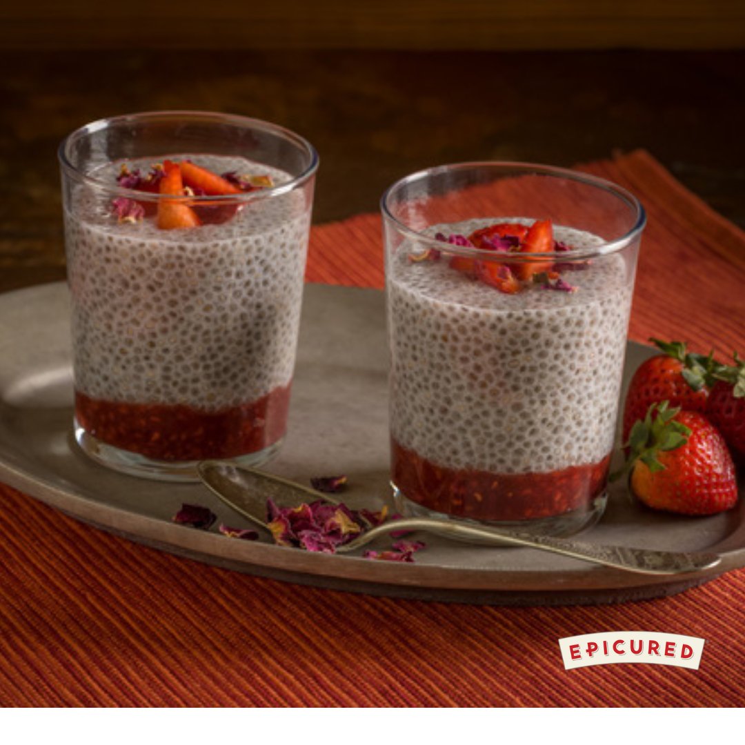 GetEpicured's tweet photo. Looking for a healthy and tasty dessert option? Try our Strawberry-Rose Chia Seed Pudding! Made with chia seeds, fresh strawberries, and a touch of rose-simple syrup, this Middle ...
#glutenfree #lowfodmap #healthydesserts #chiaseedpudding #strawberryrose #healthyeating #epicured https://t.co/SAKdC3beG3