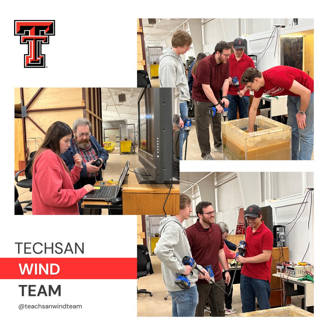 TTUrenewable's tweet image. The Techsan Wind Team is preparing for its NREL competition. They'll be traveling this May to Boulder for final testing and scores. Be sure to check out their social media pages.
