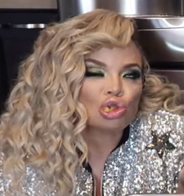 BrokeTrishaP's tweet photo. During an interview @workinonitpod, Trisha Paytas starts admitting to the lies of her past & Meghan Trainor responds with "People love a good lie." π
π
Um excuse me Gurlypop.. What?? π΅π€‘ #Megatronz Trisha has a laundry list of victims who have been hurt by her lies. https://t.co/6r8TanPtMs