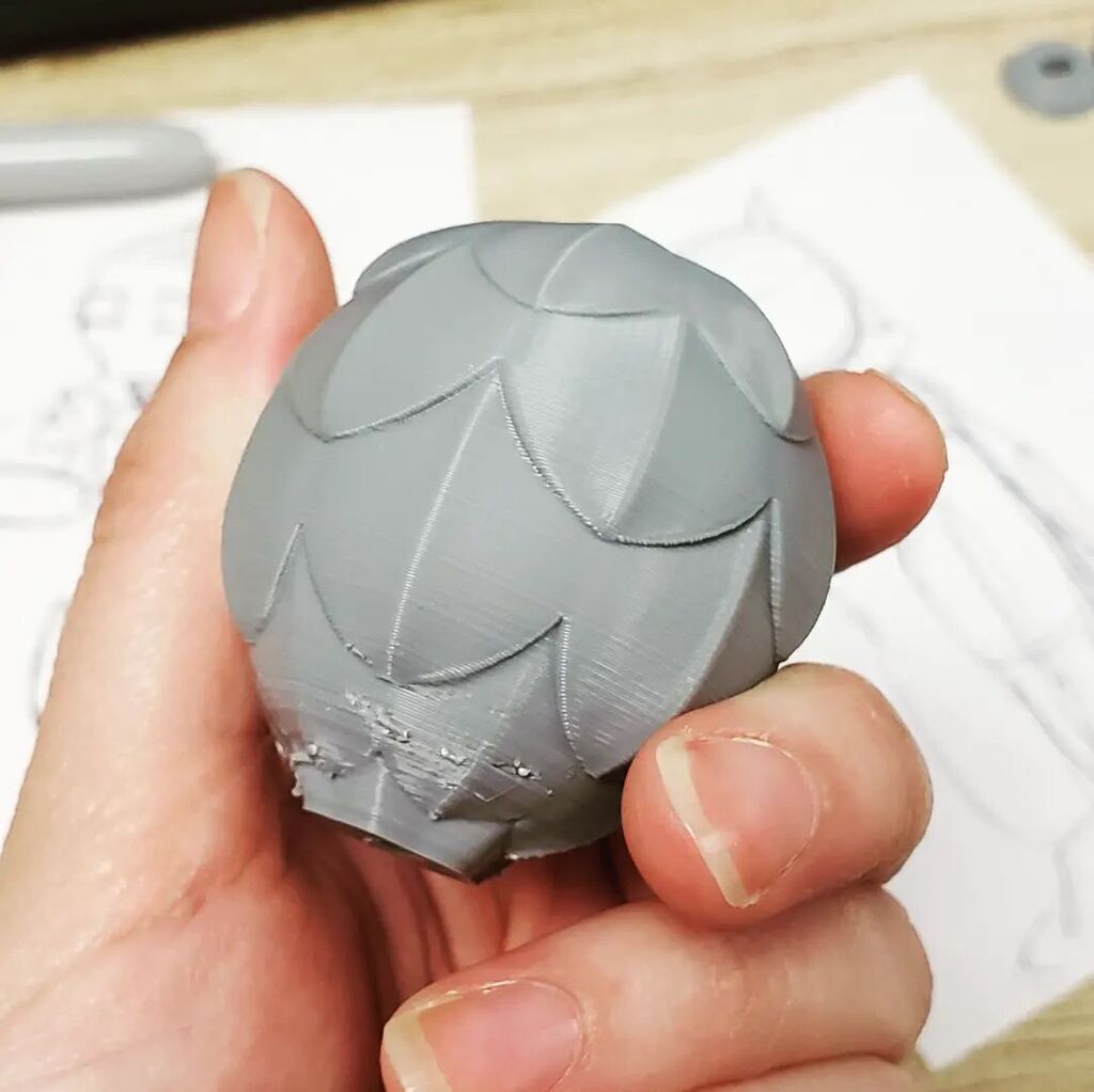 lightning_lace's tweet photo. I made an fdm print to test the size of the lotus pod earrings and aaaahhh, I'm in love! They're perfect! 🌺

I'll be updating the files with a few adjustments soon, but as a size and weight test, everything is light and prints so well. Find these fil… https://t.co/PnR2ZcHaGB https://t.co/rPLrrFeDbS