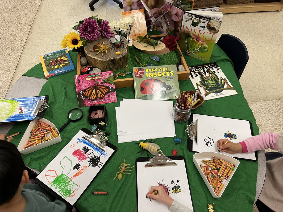 There is a bug inquiry happening in <a href="/KindieRm111/">Mrs. Giardina and Mrs. Savas</a> How cool is this!? 😍