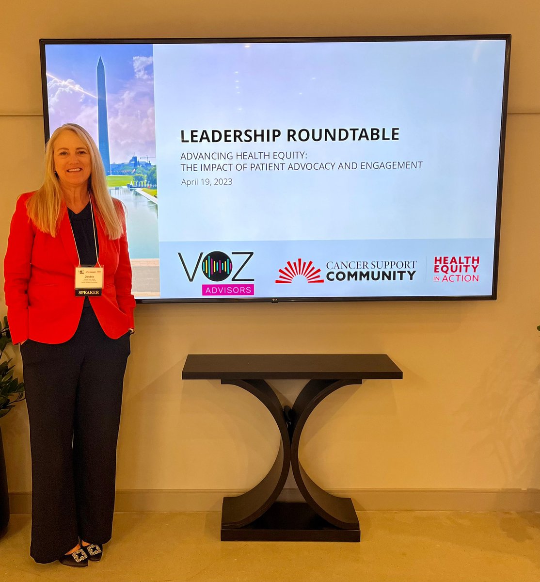 Today, we @CancerSupportHQ and @vozadvisors facilitated a leadership roundtable on Advancing Health Equity: The Impact of Patient Advocacy & Engagement. Discussed and developed actions to drive solution-oriented approaches to advance health equity.