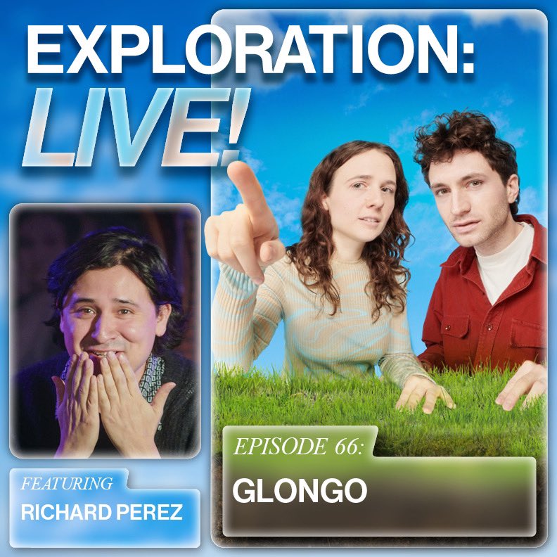 ExplorationLive's tweet photo. GLONGO w/ Richard Perez https://t.co/b2oR4Ptnpj