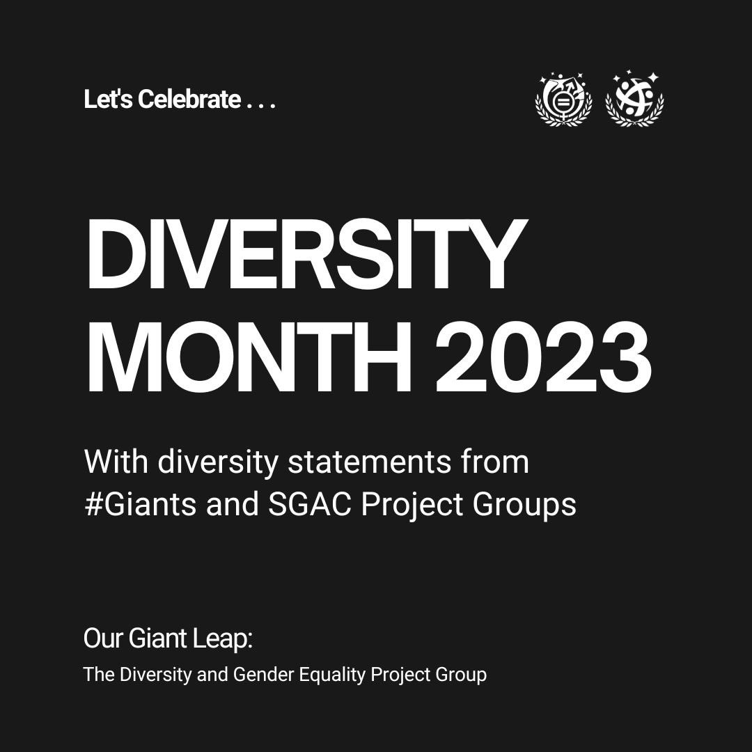 ourgiantleap's tweet image. April is #DiversityMonth and at #OurGiantLeap we always have something special going on ✨

Did you think we would forget? 😜

This year, we have been working on 2 campaigns to highlight #diversity within SGAC👇
