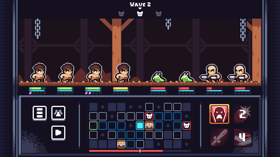 md40dev's tweet image. Updated visuals for my turn-based roguelike. I put my other game on stand-by since this one interested me more at the moment. I can show a demo soon of the combat in action.

#indiedev #gamedev #pixelart #gaming #GameMaker #MobileGaming #roguelike #roguelite