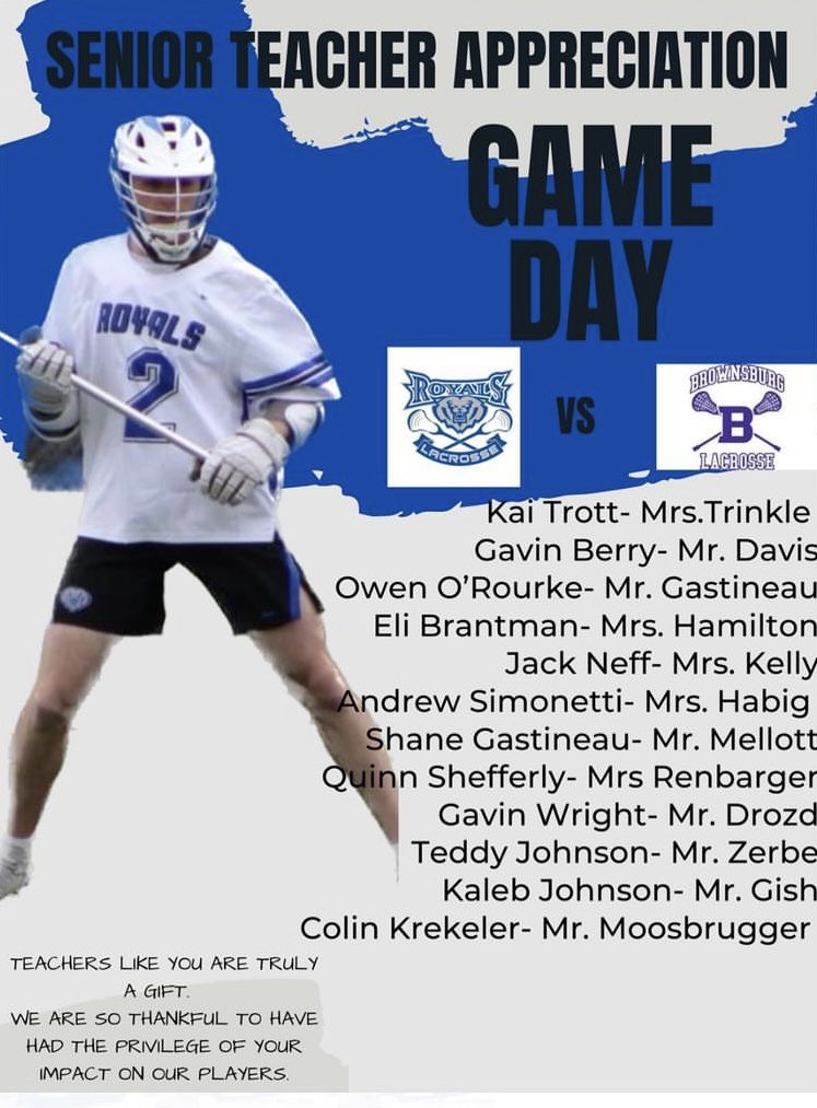 Boys are buzzin’ 

Come enjoy the beautiful weather and watch us at home tonight. 

✅ Teacher Appreciation Night 
✅ Dance teams perform at halftime 
✅ HSE students in free. 

JV at 6, Varsity at 8

<a href="/HSEAthletics/">HSE Royals Athletics</a> <a href="/HSE_FishersLAX/">HSE-Fishers Lacrosse</a> <a href="/hsedanceteam/">HSE Dance Team</a> <a href="/HSESchools/">Hamilton Southeastern Schools</a>