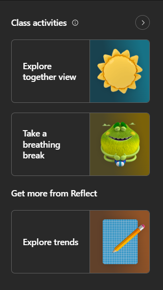 chriswinn13's tweet photo. Microsoft Reflect app making it easier to explore the class, take a breathing break and spot trends. #Reflect #feelingmonster @MicrosoftEDU @grelad @TeamMIEEWales https://t.co/1FSnvePt6q