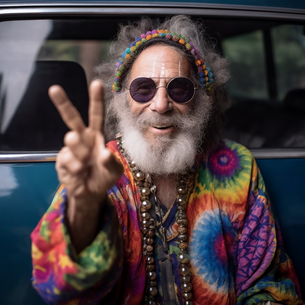 Acidic Jew - 

A Hasidic Jewish man that also loves to tune in and drop out. Happy Bicycle Day everybody!!! Hope you get to celebrate accordingly. Peace and love ✌🏽🤍

Made with Midjourney and DD
#ai #aiart #aiartist #aiartoftheday #aiartcommunity  #midjourney #discodiffusion