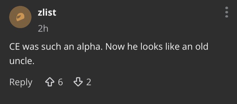 PapiPantene's tweet photo. Daily Mail comments never disappoints but this is the winner 👏👏 #chrisevans was such an alpha and now he looks like an old uncle 🫠👏 https://t.co/Jg6TRP4vZz