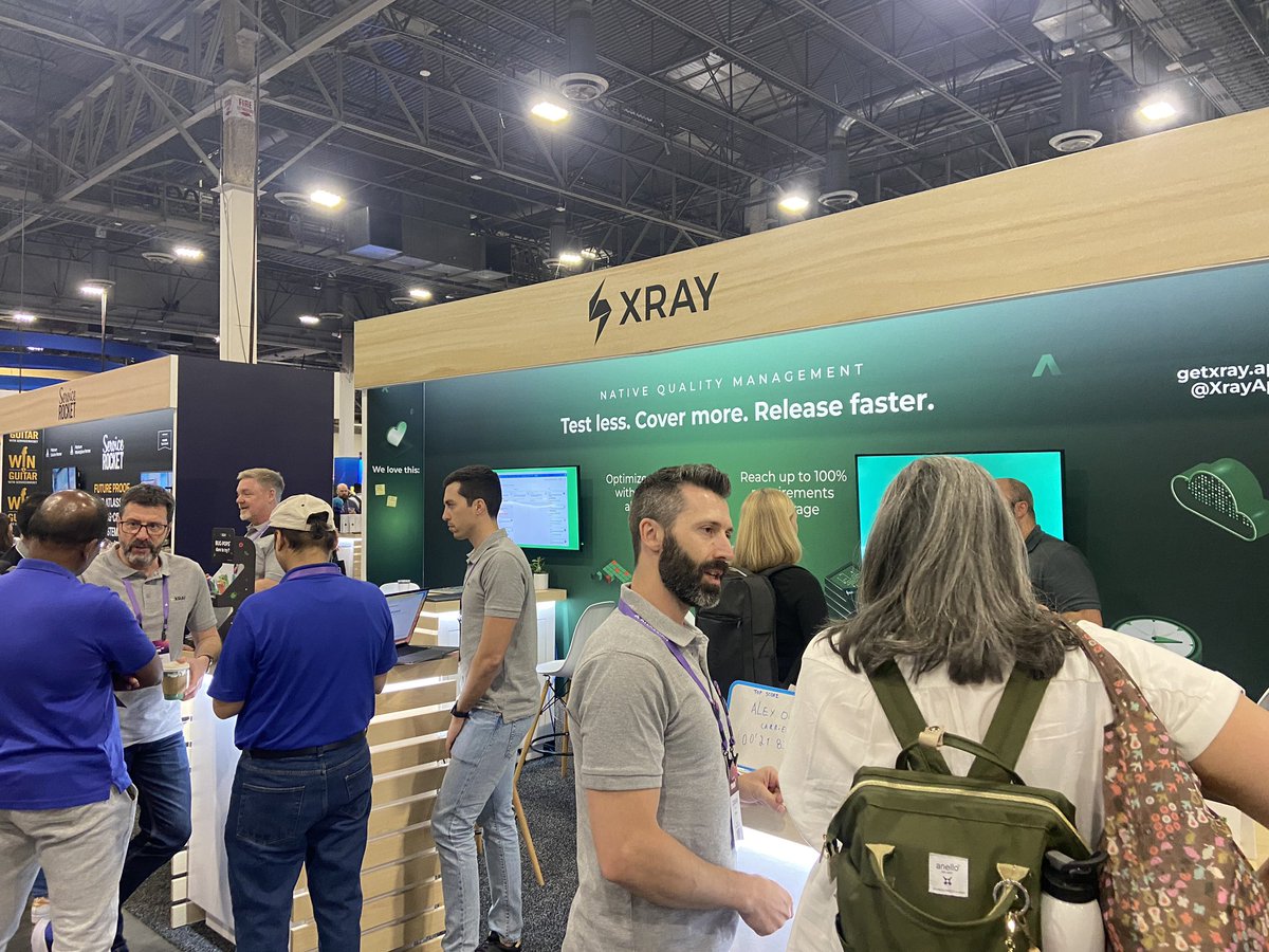 XrayApp's tweet photo. Don’t forget to pass by #XrayApp booth at #AtlassianTeam23! https://t.co/sDbHVhJ4MO