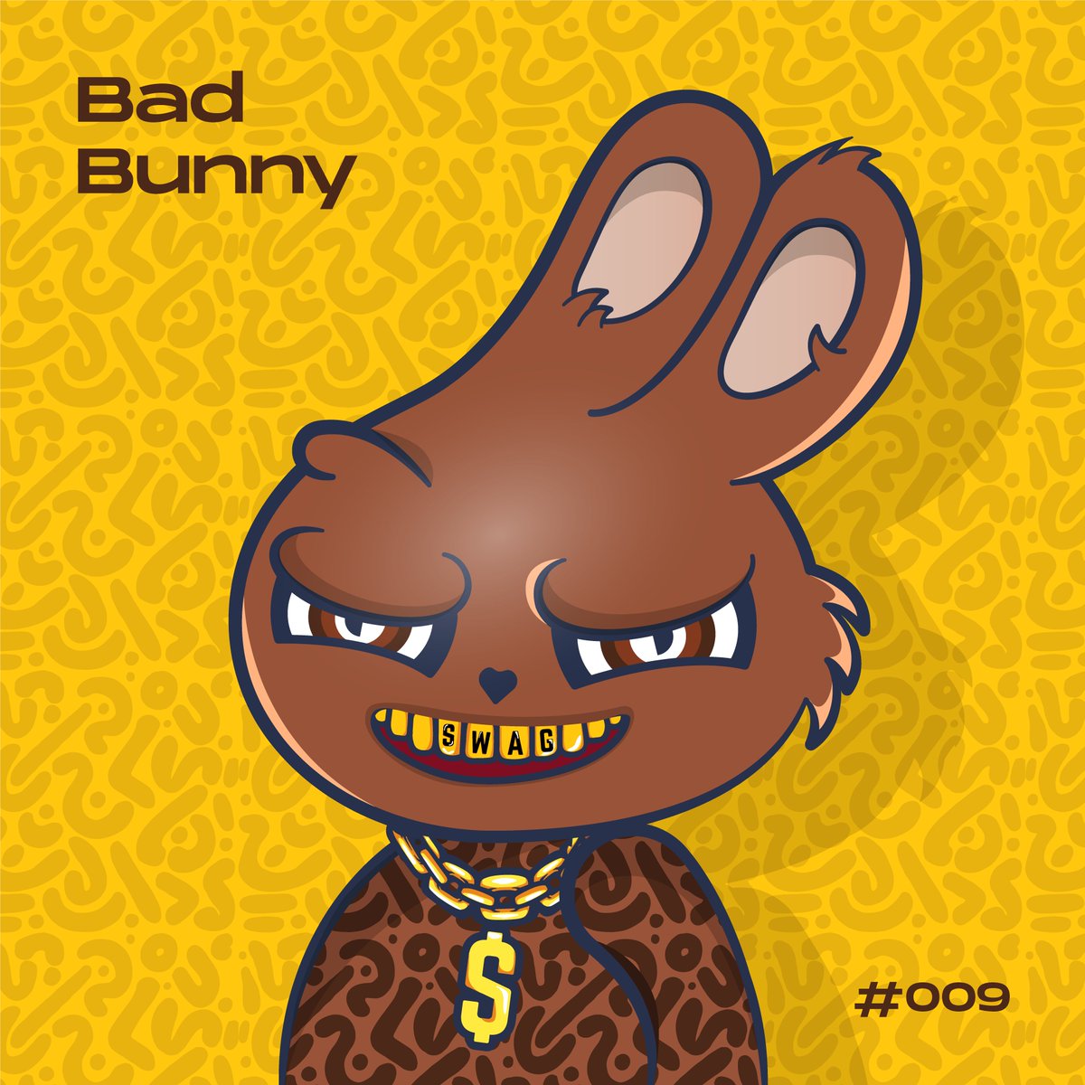 Number #008 of BadBunny collection 🐰
SWAG Bunny🔥🤩
rarible.com/token/0xc91544…✨

Don't miss your chance to own a unique Bad Banny artwork! 

#nft #rarible #raribleart #collection #nftart #nfts #BLACKPINK  #NFT #promote #SWAG