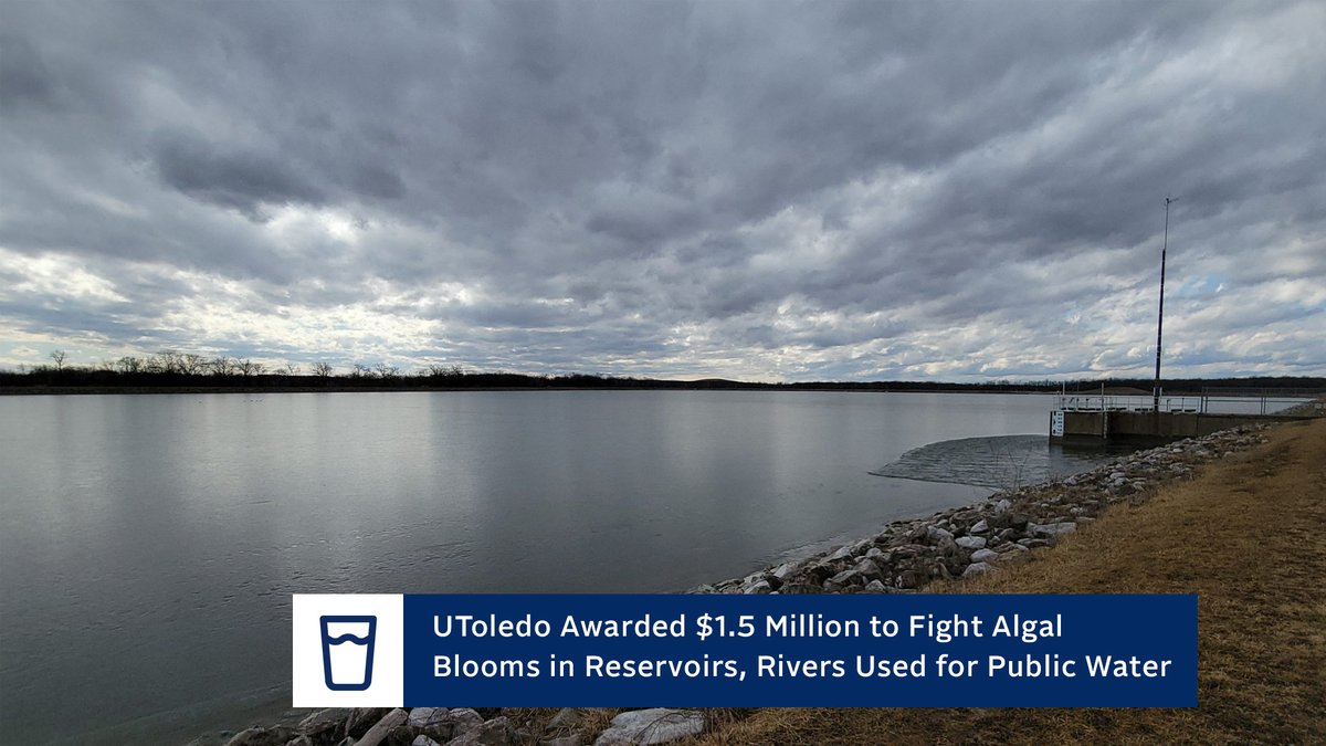 UT_GradCollege's tweet image. UToledo researchers, including Sarah Mashhadi, a Ph.D. student studying civil and environmental engineering, will work to fight algal blooms in reservoirs and rivers used for public water supply.

➡️ myut.link/27g #UToledoCOGS #FuelingTomorrows