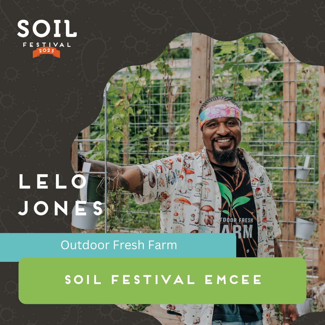 thefoodwell's tweet photo. We're so excited to bring local grower and edutainer @lelo_jones from @outdoorfreshfarm to be our emcee for Soil Festival! He’ll keep our attendees in the know on all things happening throughout the day. @camchristian.mp3 will be keeping the music going all day. 

While you’re vi https://t.co/8JXoDrjog2