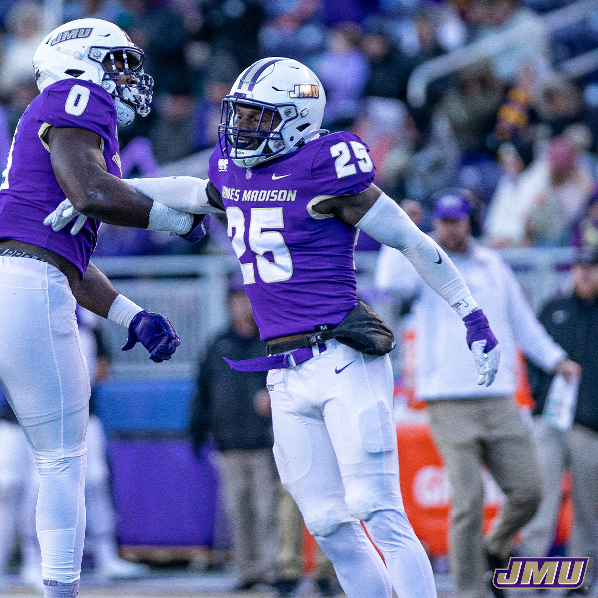 JMUFootball's tweet photo. Earlier today, @JailinWalker21 joined @MidMajorMatt on ESPN Richmond to talk about his game and this Saturday's Spring Game.

🔉 https://t.co/MSjMcTKbQu

#GoDukes https://t.co/vXn9oCDhrx