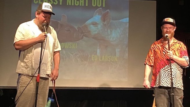 PackTheater's tweet photo. TONIGHT!  LET'S GO!

8PM BIG STAGE: Classy Night Out w/@eddietunes, @HenryLovesYou +more! 
8PM IN STUDIO: IMPROV! (Fishnet &amp; Nothingburger!)
9PM: SKETCH! (Gutter &amp; Night Coffee!)
10:30PM: GO SKETCH YOURSELF

Have a hang before/after @ThePlungeLA!

TIX: https://t.co/iuFt28R26j https://t.co/Zztw6aKVsn