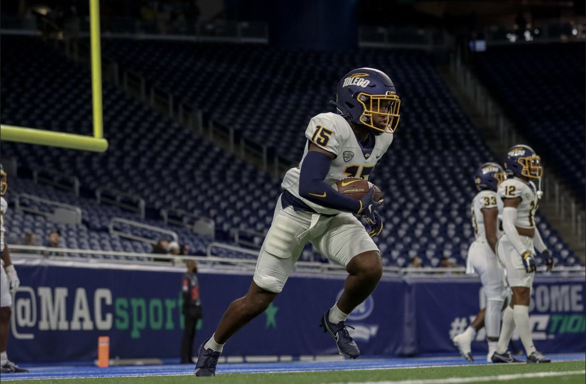 After a great conversation with <a href="/ToledoQBs/">Robert Weiner</a>, I’m extremely BLESSED to receive an opportunity to play football at <a href="/ToledoFB/">Toledo Football</a>! <a href="/CoachCandle/">Jason Candle</a> <a href="/official_Jviii/">Jr Vandeross III</a> <a href="/CJBennett_08/">The Stable</a> <a href="/CoachGroneqb/">Coach G</a> <a href="/hdcoach_mark/">Mark Kantor</a> <a href="/baylintrujillo/">Baylin Trujillo</a> <a href="/MarshallMcDuf14/">Marshall McDuffie</a> <a href="/LancasterCoach/">Coach Chris</a>