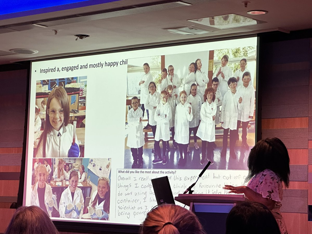 DrDianeAshiru's tweet photo. #microbio2023: What an amazing science outreach project by @LindaOyama & great sharing of lessons learnt too. It didn’t involve slime (which children had come to expect as science), yet the children had so much fun, gained significantly and conducted valuable independent research https://t.co/5YTyOOrpBI