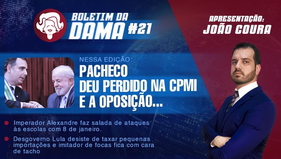 DamaDeFerroTV's tweet photo. 🚨 Pacheco roeu a corda 🚨
Boletim da Dama no ar.
Apresentação @joaobcoura 
https://t.co/uO9cDJ1iRf https://t.co/7l81ZKpo1H