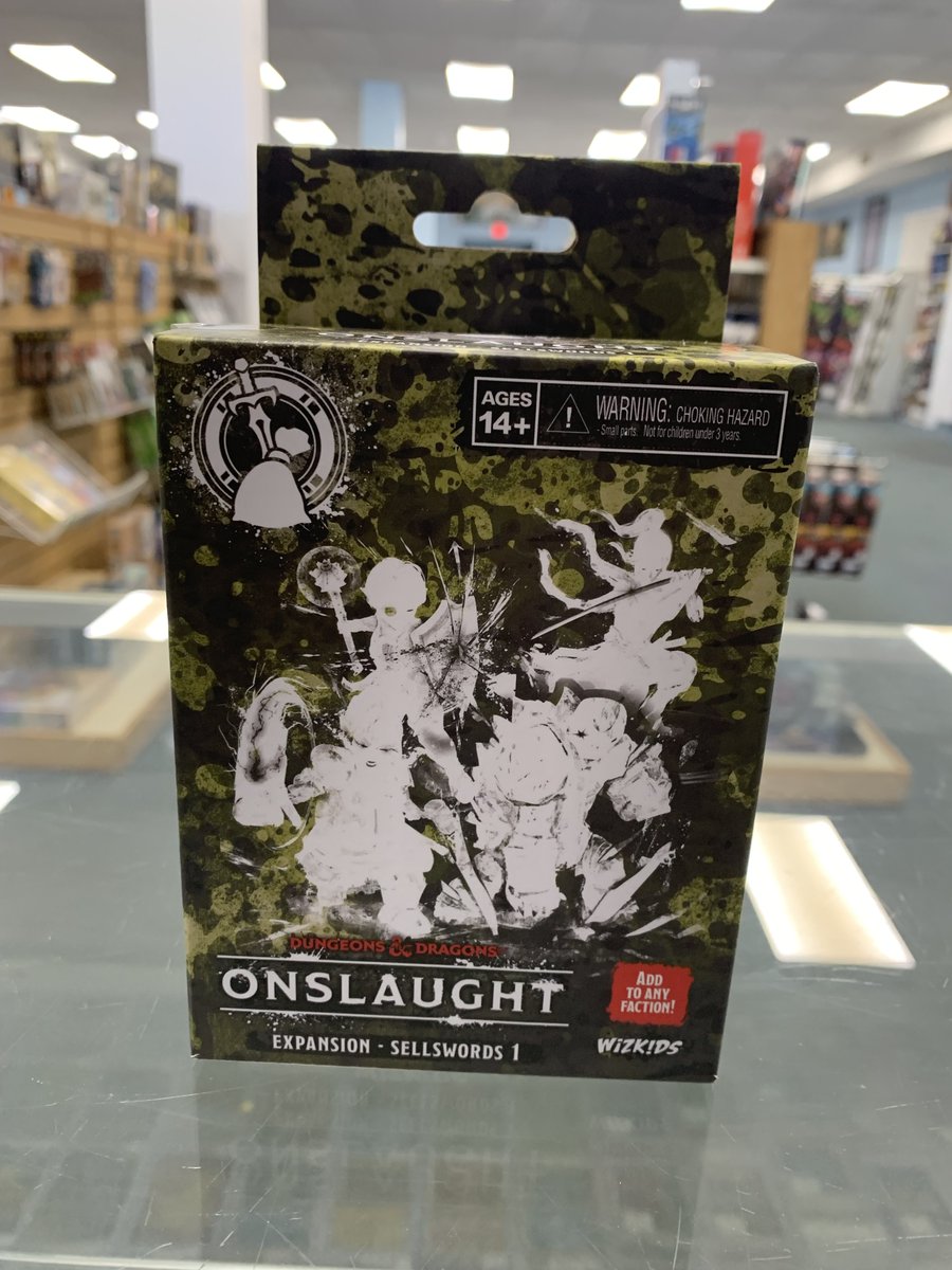 Dream_Wizards's tweet photo. The Sellswords 1 Expansion is now out. This squad of mercenaries will gain you glory in Dungeons and Dragons Onslaught, for the right amount of coin. #dnd #onslaught https://t.co/0HveZSeHXI
