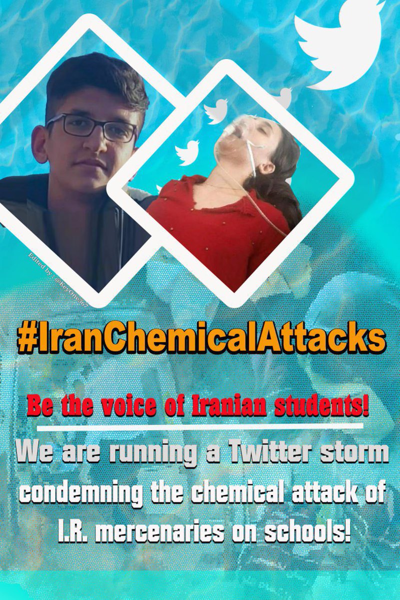 Action4IR's tweet photo. Millions of children are at risk amid ongoing deliberate chemical attacks on schools in Iran.
The Islamic regime failed to investigate, dismissed symptoms as “stress/mental contagion”.
@cwccoalition urge the regime to stop the chemical attacks.

#IranChemicalAttacks https://t.co/FVJyD9fxew