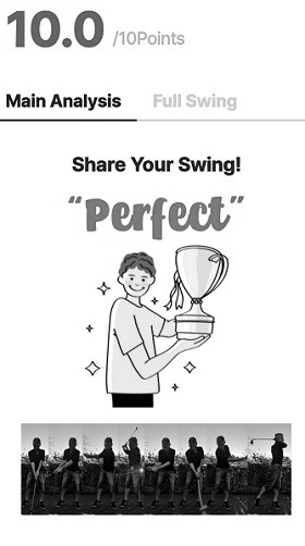 Hang it in the louvre! #PerfectGolfSwing
Address:feel athletic
Takeaway:shoulder starts move,straightback,point at target 
Backswing:hinge,upto 2 o'clock
Top:parallel to intended target 
Downswing:legs & hips move
Impact:arm & leg straight,head down 
Finish:chest facing target