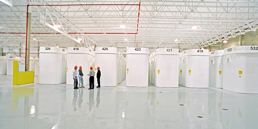 NWMOCanada's tweet photo. #DYK: Canada's used nuclear fuel is safely managed in facilities licensed for interim storage but a #DeepGeologicalRepository is the safest option to manage #UsedNuclearFuel for the long-term. Learn more: https://t.co/3K4Ta7bAhL https://t.co/414ApVzljP