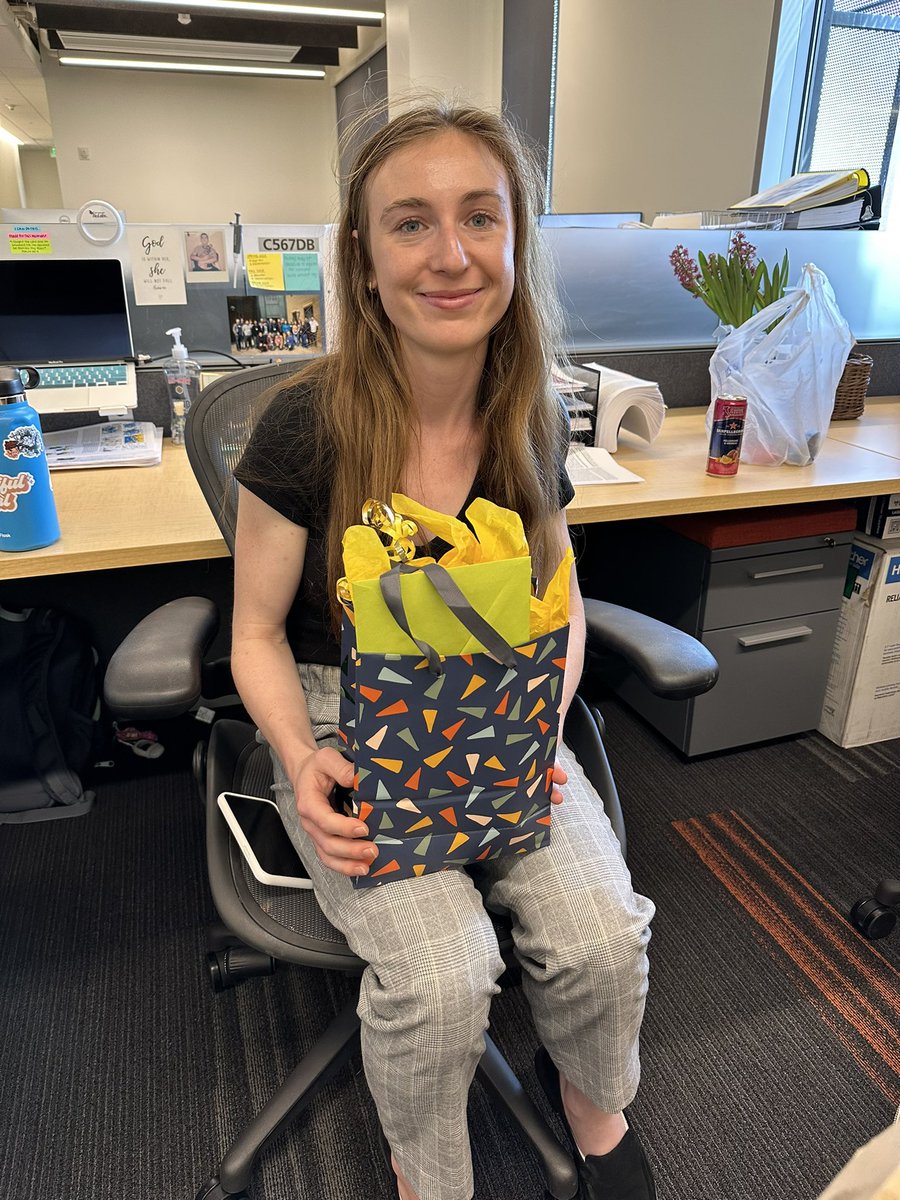 LapinaiteRNALab's tweet photo. Congratulations to our undergraduate, Marisa Bennett, for passing her Barret Honors College Thesis Defense today!! 🎉🎊 @barretthonors https://t.co/nHTB5qkk5X