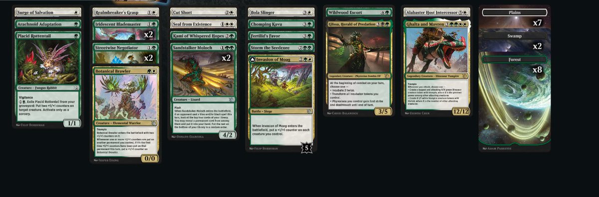 brutusacek's tweet photo. @MTG_Arena Plains, obv, I dont see it. Nice 0:3 >
1. mull to 5 = no white
2. mull to 6 = no white
3. lost against fast UR
Nice first draft :DD #manascrew #colorscrew https://t.co/IWyQPlOgLu