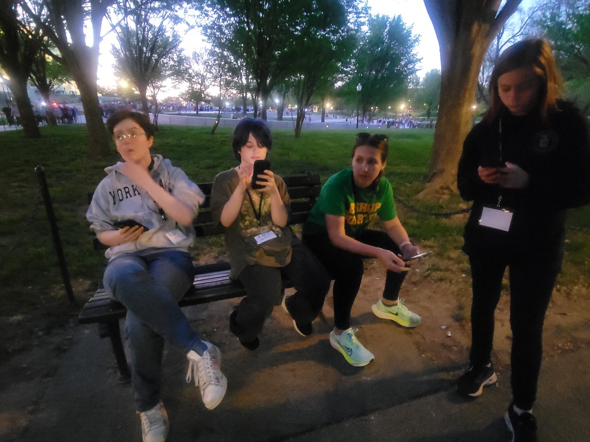 Yesterday's touring! <a href="/PMSPelham/">Pelham Memorial</a> <a href="/washingtondc/">Visit Washington, DC</a> <a href="/EDiscoveryTours/">Educational Tours</a> #DC2023