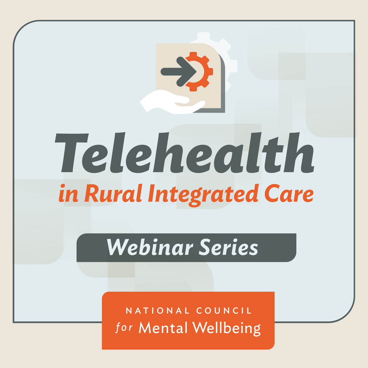 NationalCouncil's tweet photo. Join us tomorrow at 2pm ET as we discuss how structural urbanism exacerbates existing disparities and explore strategies to effectively utilize #telehealth in integrated care to address health disparities within rural communities.

Register today: https://t.co/u0jV6V5DER. https://t.co/Cv0AE35Zgf