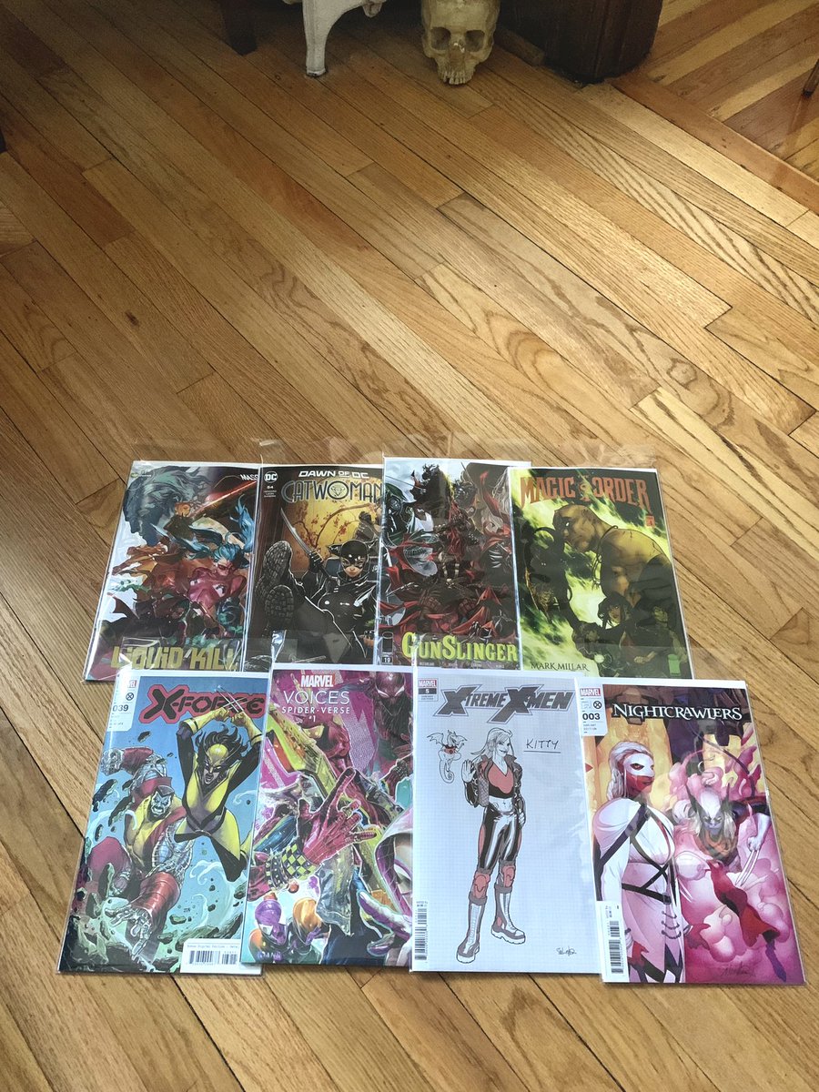 Bongomia's tweet photo. Comic book haul!
#WhatNotPublishing #ImageComics #DCComics #MarvelComics https://t.co/pmvem3zC6d
