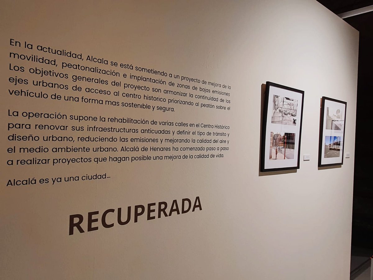 javiRpalacios's tweet photo. No os perdáis “Alcalá Recuperada”. Un recorrido maravilloso sobre la evolución de Alcalá en los últimos 40 años con la recuperación de su patrimonio.Una joya fruto de la mirada de dos grandes alcalaínos: Luis A. Cabrera y Rubén Gámez. Hasta el  2 de julio en la Capilla del Oidor. https://t.co/a1MJeq2LTy