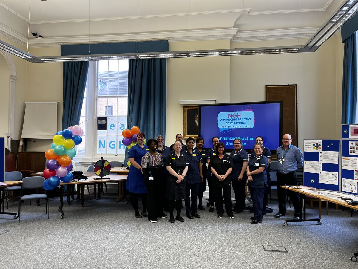 So PROUD to have spent the last 11 months leading our clinical practitioners at <a href="/NGHnhstrust/">Northampton General Hospital 💙</a>

It has been inspiring to see the extraordinary work they do &amp; the impact they make 🌈 
#NGHpractitioners <a href="/NGH_ACPs/">NGH ACPs</a>