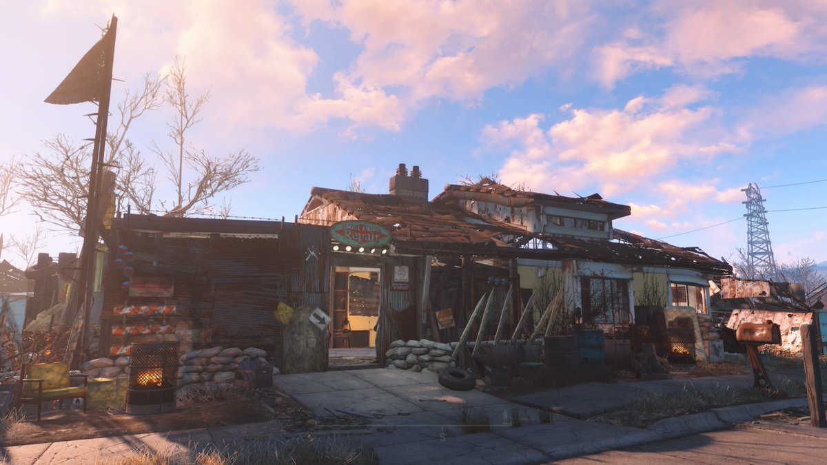 StarbornNomad's tweet image. Good few hours of raider hunting and scavenging.. Little rest now before starting #Automatron #Fallout4 #PS4share