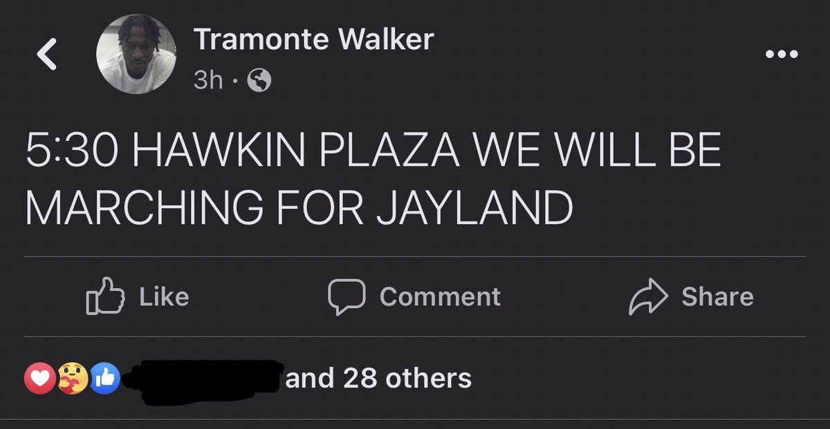 March for Jayland Walker

TODAY, 5:30PM, Hawkins Plaza

*this message is simply being relayed*

#protest #jaylandwalker #march #justiceforjayland #heyakron #akron #allpowertothepeople #nogoodcops
