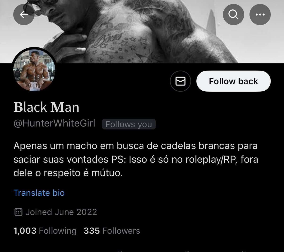 Riley.⠀ Raceplay? Ew.