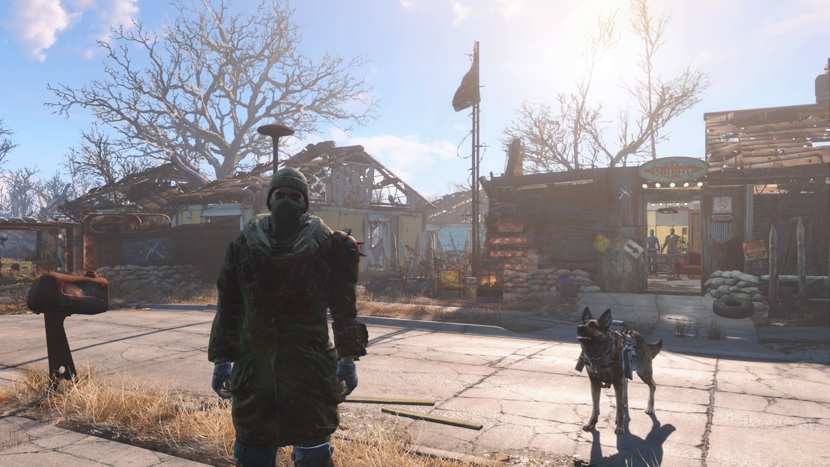 StarbornNomad's tweet image. Good few hours of raider hunting and scavenging.. Little rest now before starting #Automatron #Fallout4 #PS4share