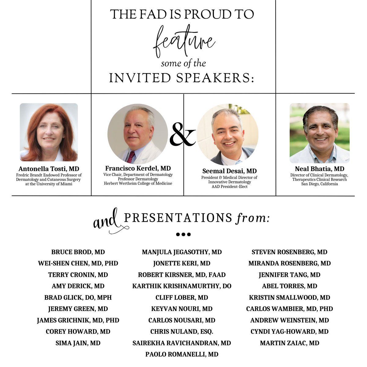 Florida Academy of Dermatology tweet media