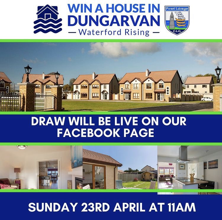The Win A House Draw will take place this Sunday at 11am LIVE from our Facebook page. Be sure to tune into our Facebook page on the day to find out if you're the lucky winner. Have your tickets at the ready. Best of luck and thanks to everyone for supporting our fundraiser.