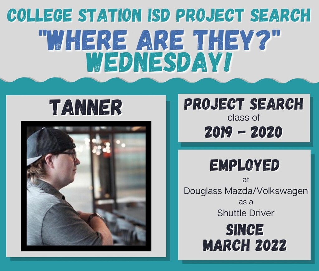 CSISDprojSEARCH's tweet image. 🤔❓❔ &quot;Where are they?&quot; Wednesday! ❔❓🤔

In this feature, we will check in on what our former interns are up to!

This week&apos;s WATW featured graduate is Tanner!

Fun fact: Tanner also works part-time as a filmmaker! 🎬
